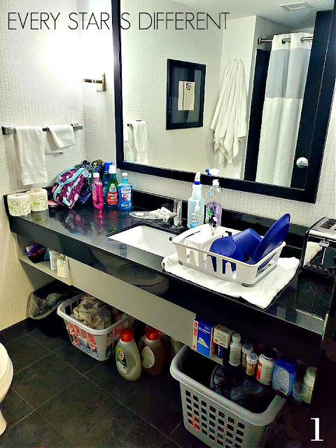 Hotel Living: Kitchen/Bathroom/Laundry Room