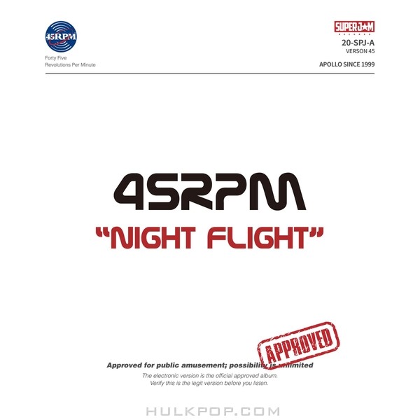 45RPM – Night Flight – EP
