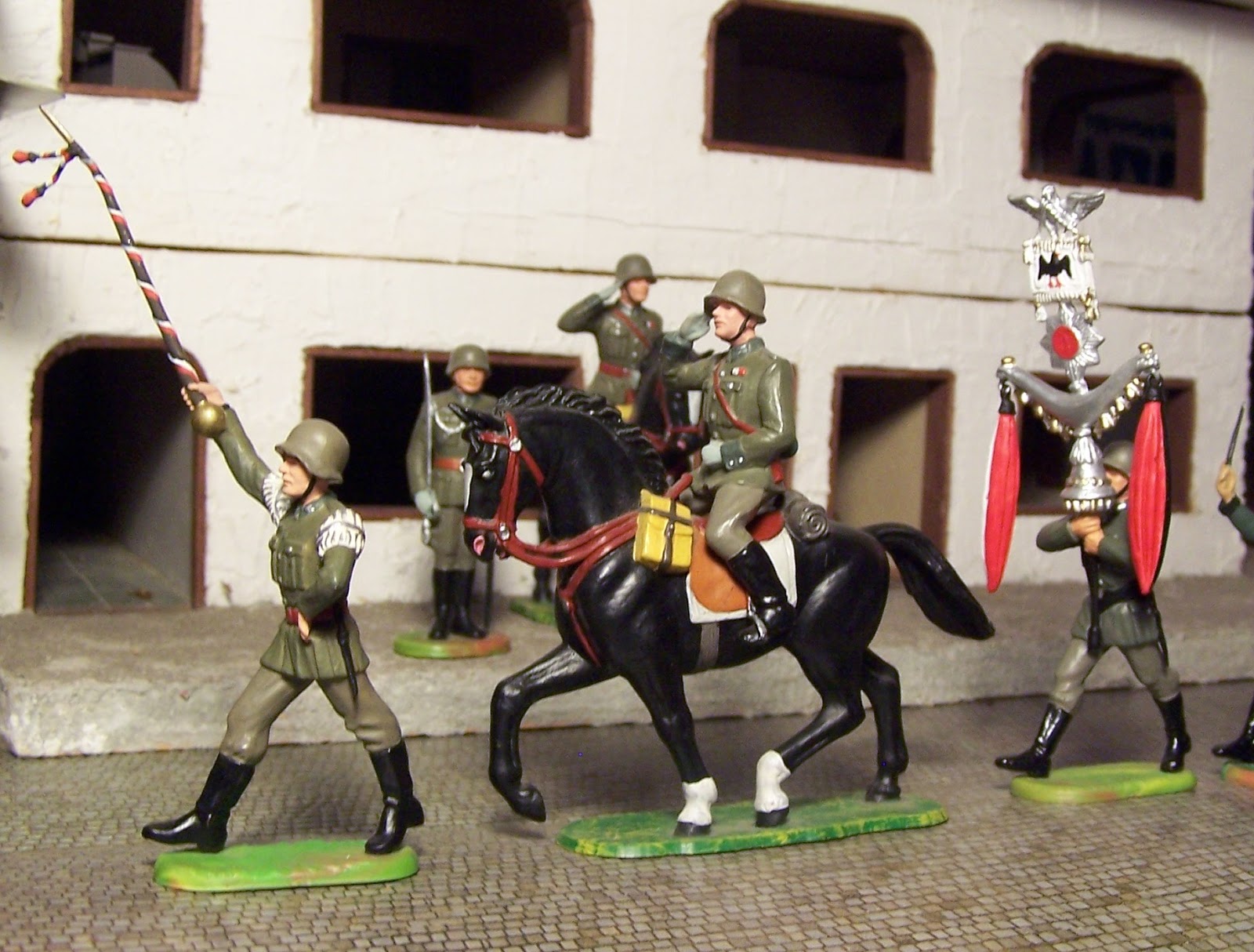 Toy soldier near