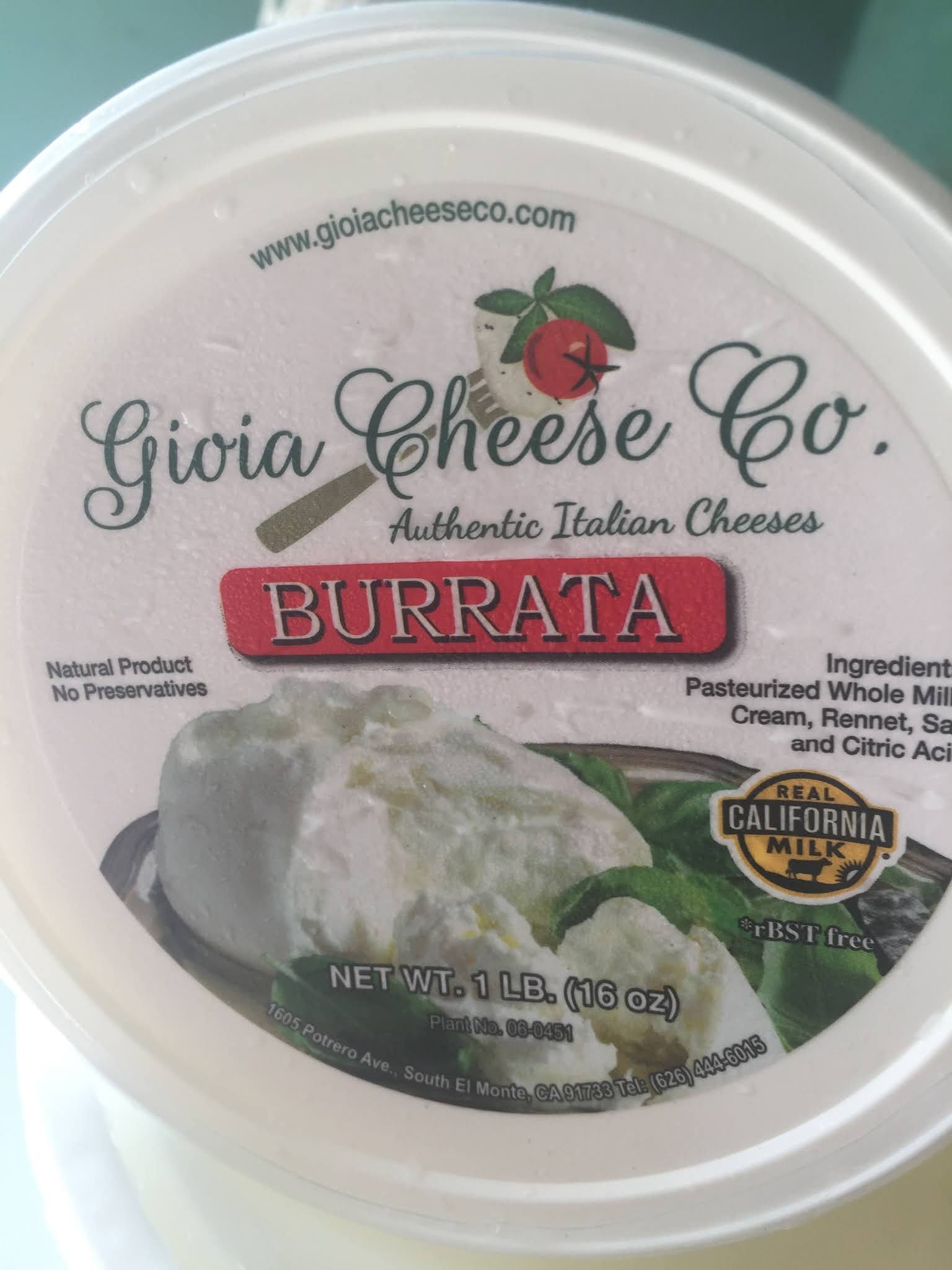 Follow My Bliss Gioia Cheese in El Monte