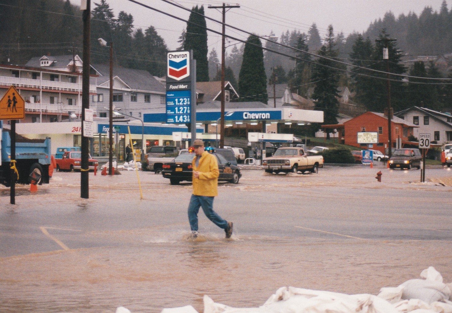 PlacesPages 1996 Flood in Rainier, Oregon
