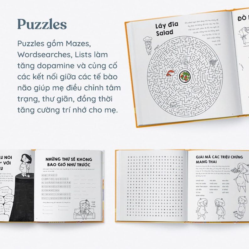 [A116] Activity book: Combo sách thai giáo không thể thiếu cho Bà Bầu