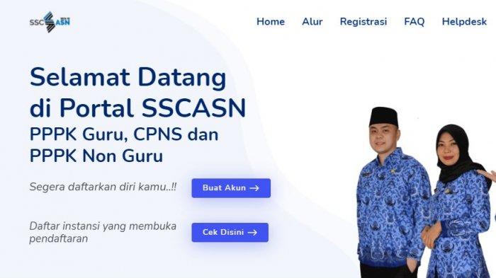 Catat! Disini Cara Lihat Jumlah Pelamar CPNS dan PPPK, Ini