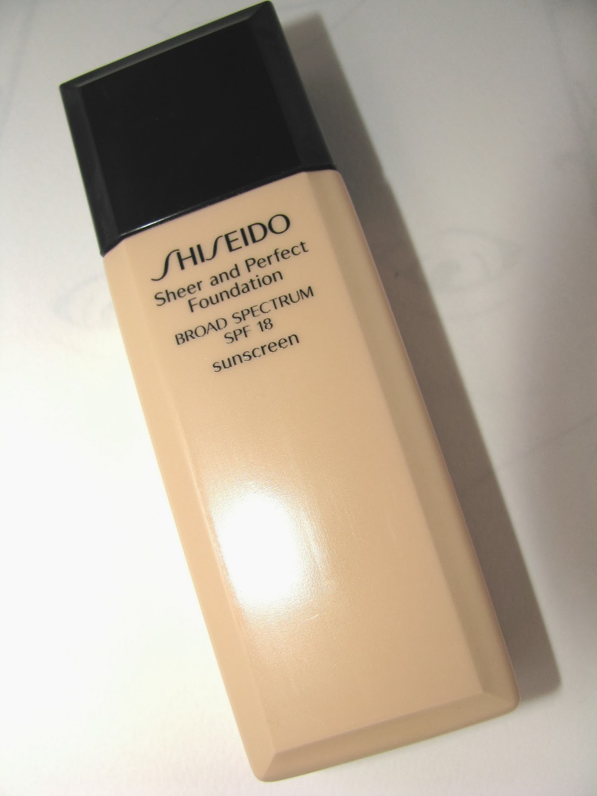 The Beauty Alchemist Shiseido Sheer & Perfect Foundation