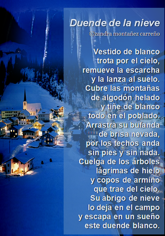 LAS COSAS DE FLORENCE: LA NIEVE