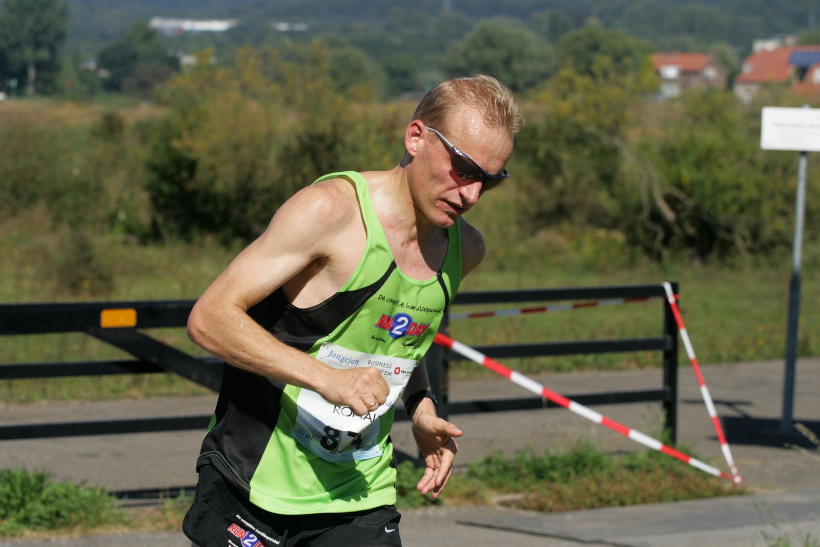Hardlopen in de Nederlandse en Duitse grensstreek Foto's en uitslagen