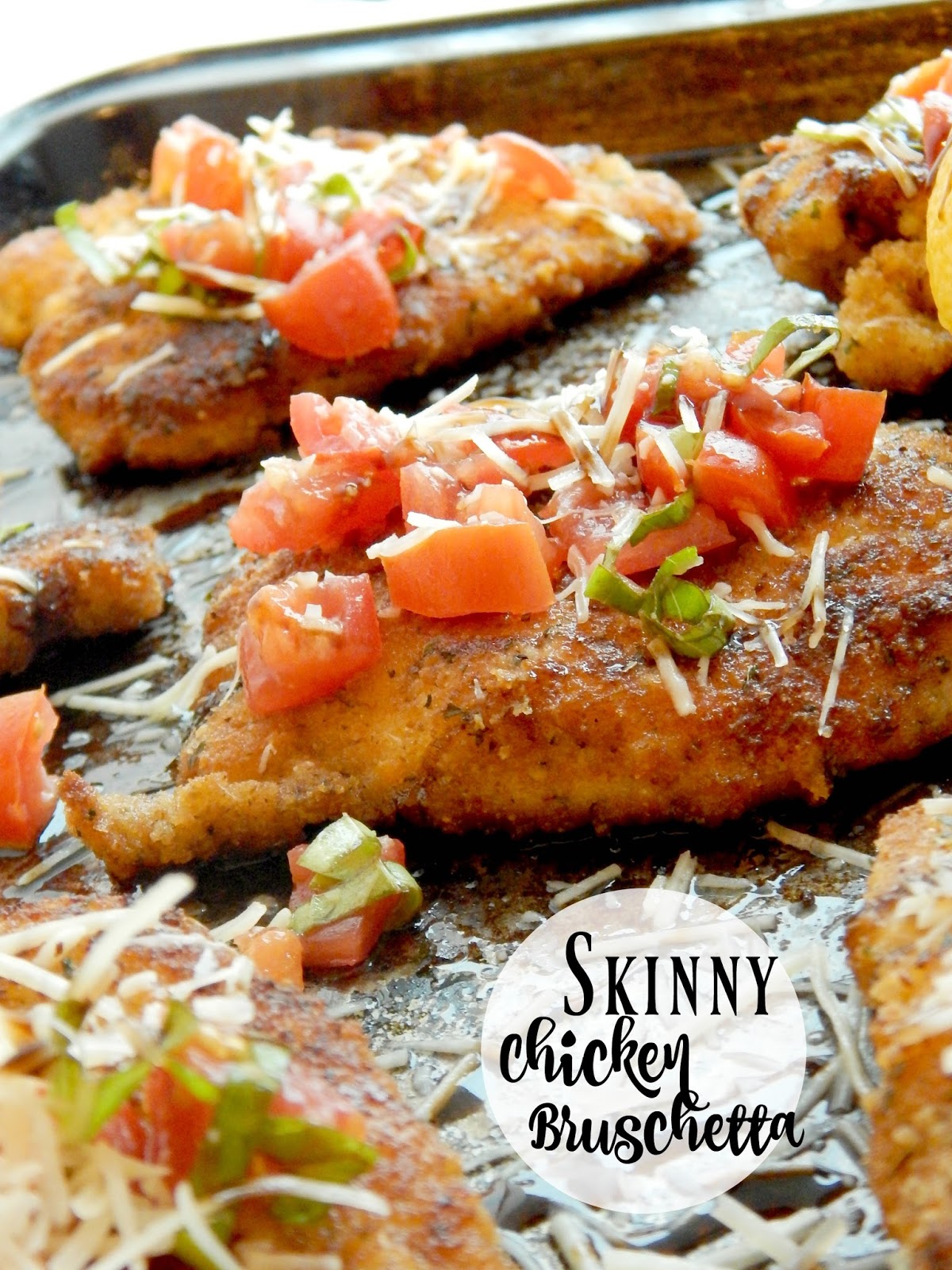 Skinny Chicken Bruschetta | Ally's Sweet & Savory Eats