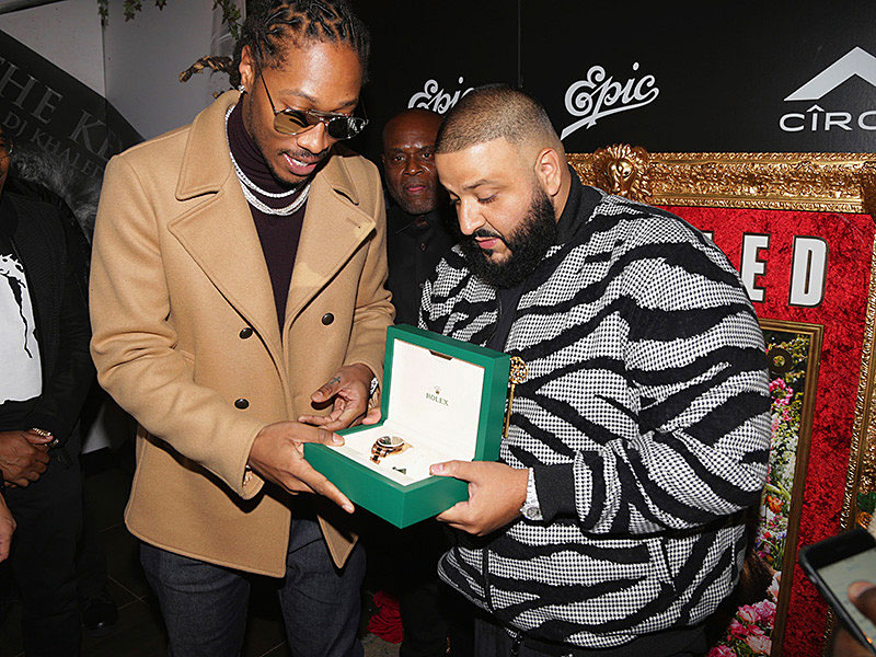 Welcome to RolexMagazine.com...Home Jake's Rolex World for iPad and iPhone: DJ Khaled Buys Team Members Rolex