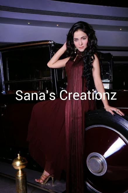 Casual Wear Dresses For Girlks Spring Collection 2014/15 by Sana’s Creationz
