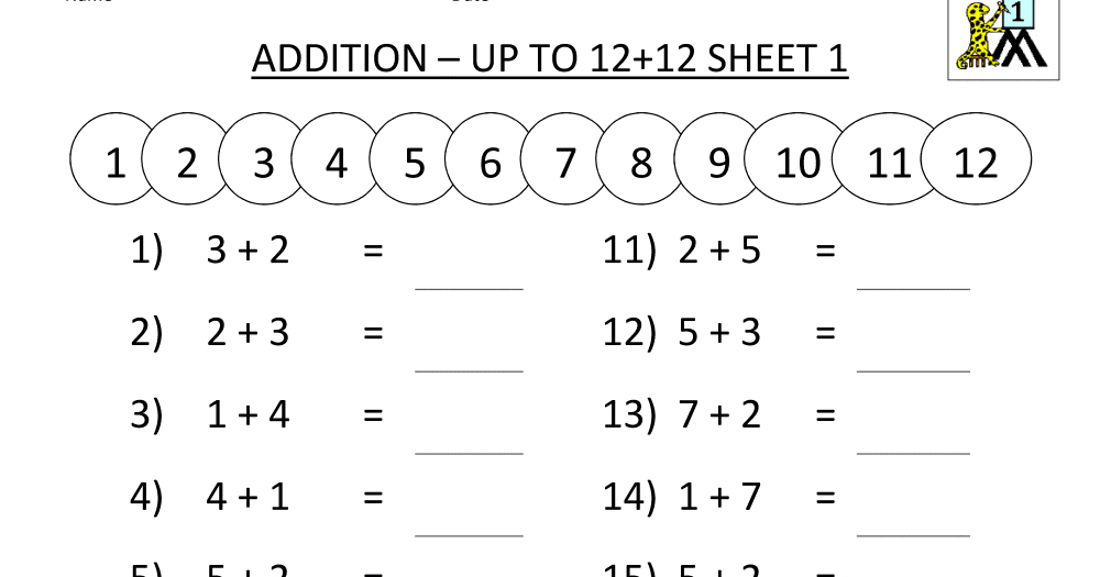 أوراق عمل رياضيات Math - موسوعة التعليم الناجح
