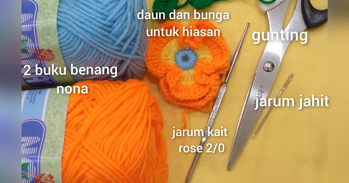 Hobiku Crochet Tutorial Tips Kaitan