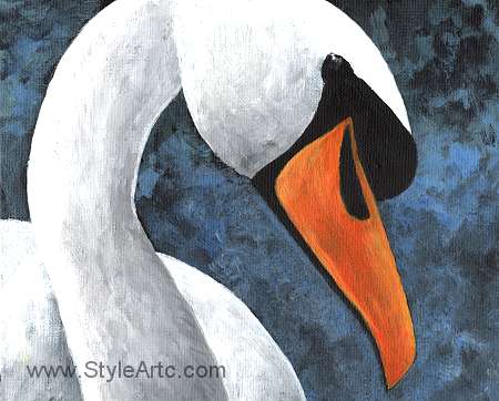 Mute Swan Art