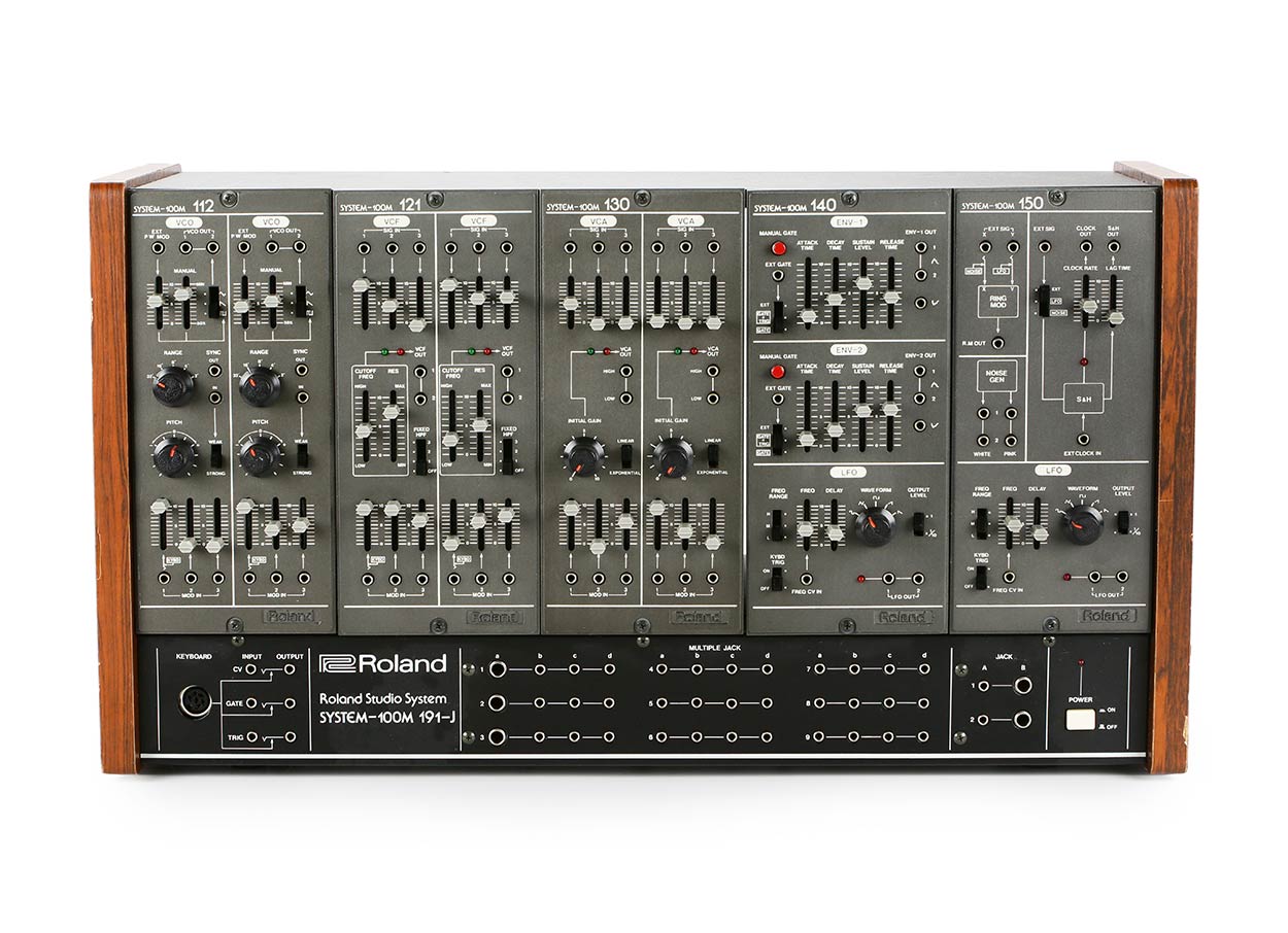 MATRIXSYNTH: Roland System-100M Analog Modular Synth