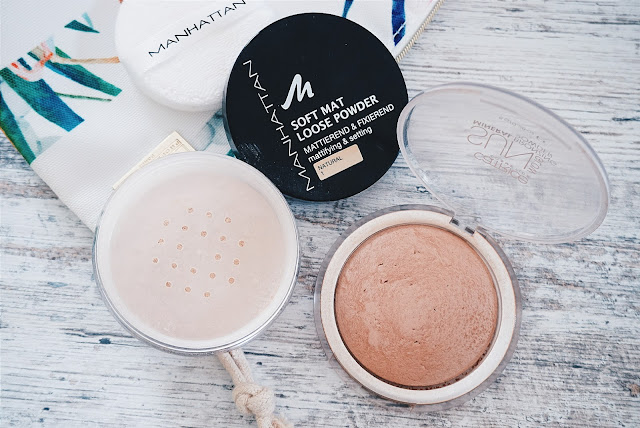 Sommer Favoriten Teint Manhattan soft mat loose Powder Catrice Sun Glow Mineral Bronzing Powder