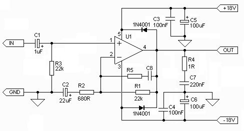 Tech and circuits: 15 watt TDA 2030 audio amplifier