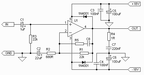Tech and circuits: 15 watt TDA 2030 audio amplifier