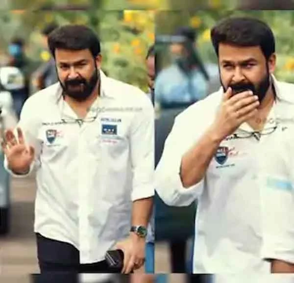 News, Kerala, State, Cinema, Film, Actor, Cine Actor, Entertainment, Mohanlal, Mohanlal's mass entry video from the sets of Drishyam-2 goes viral