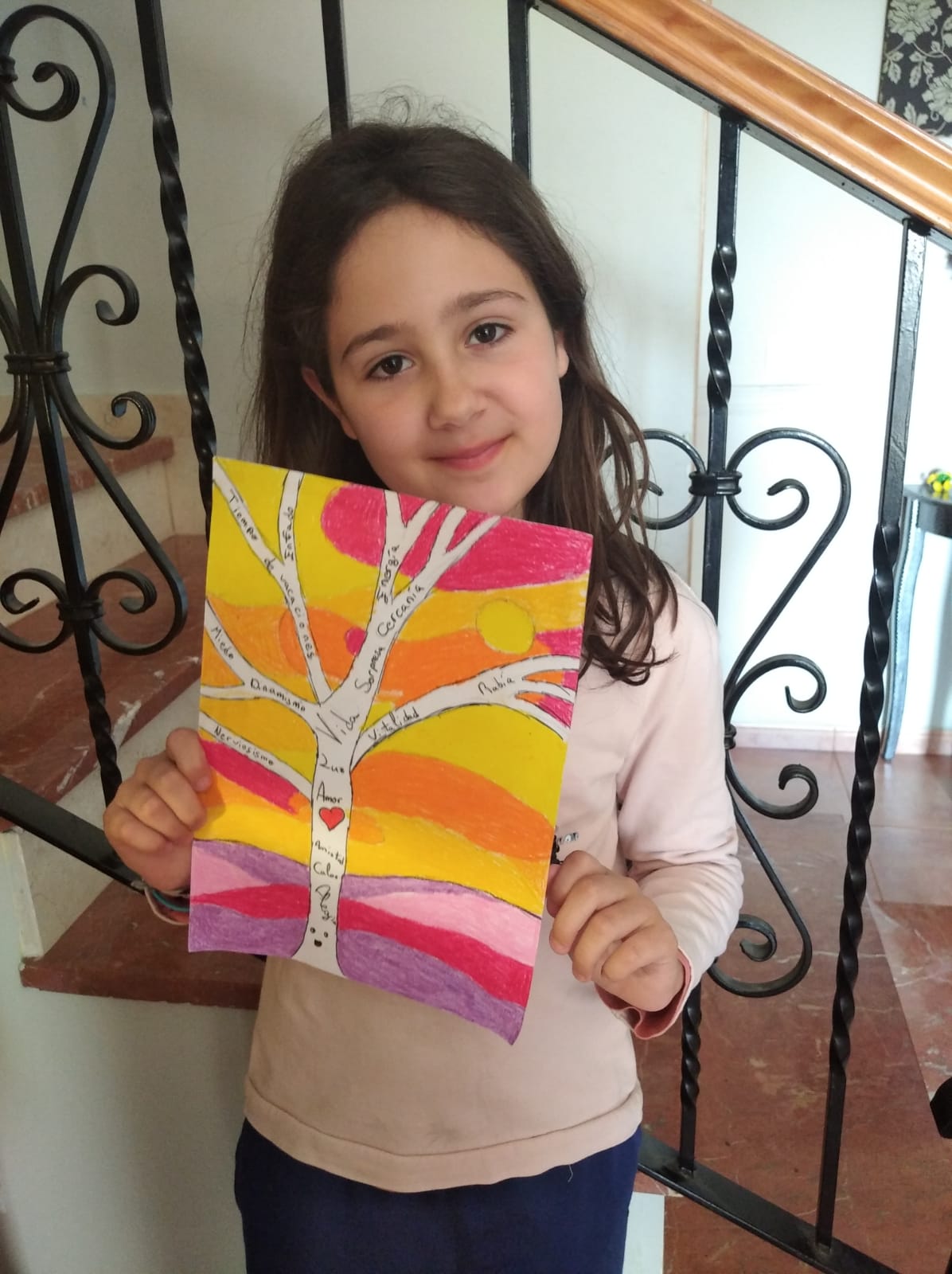 Escuela de Arte ÁNFORA: DIBUJOS INFANTILES CON COLORES CÁLIDOS Y FRÍOS