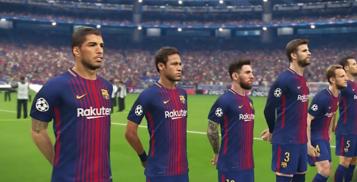 PES 2018 – Atualização semanal #13 – UEFA Champions League STARS