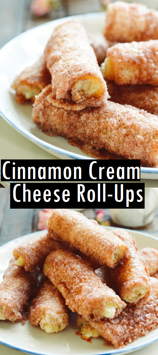 Cinnamon Cream Cheese Roll-Ups - Dessert & Cake Recipes