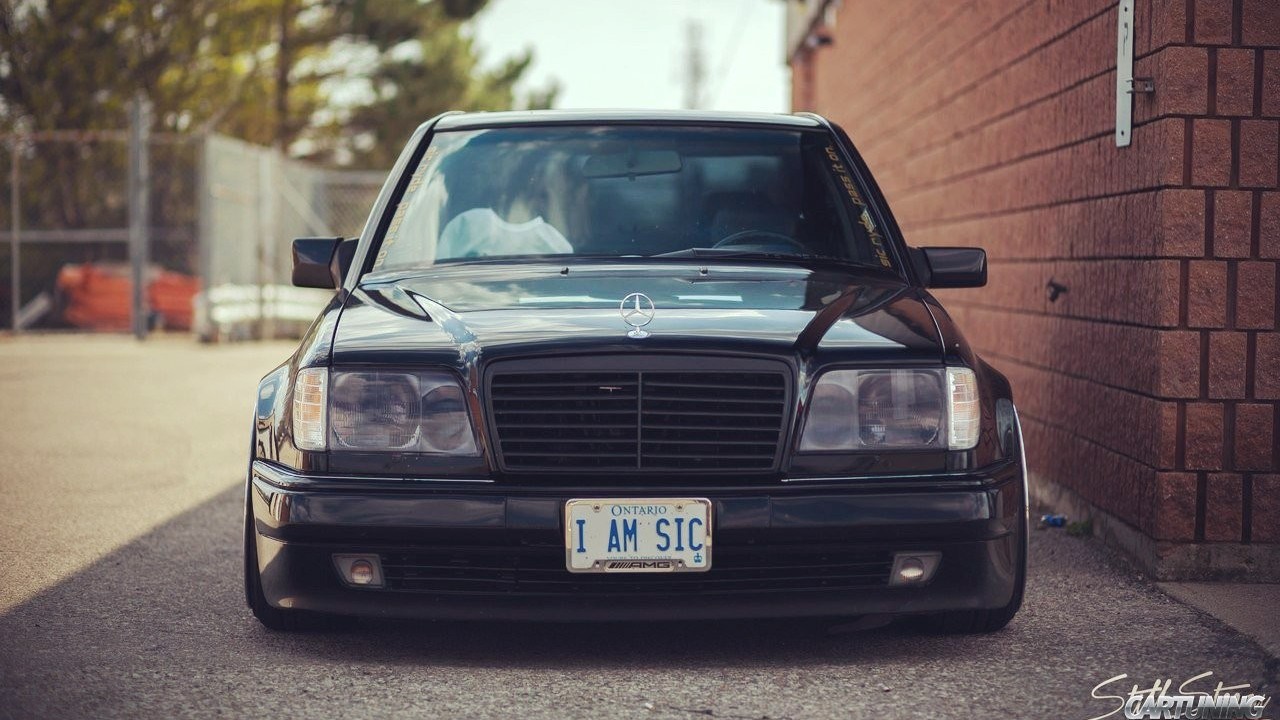 S class w140 stance 4k