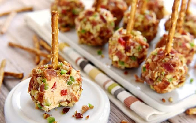 Cheese Ball Bites #appetizers #party