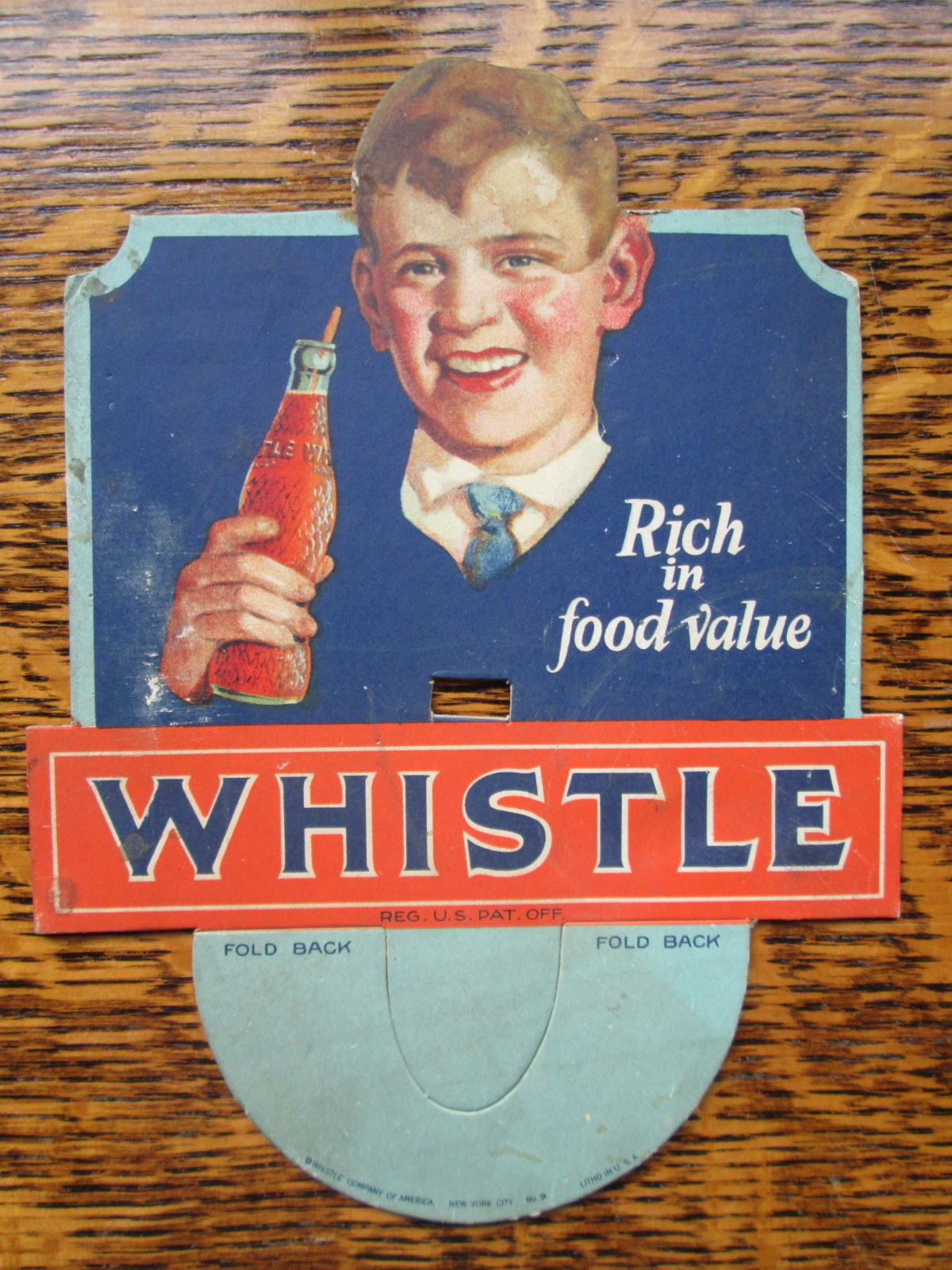 Linnea's Bottles and History Blog Whistle Soda by Vess Beverages