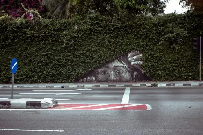 Ernest Zacharevic Литовский художник. Ernest Zacharevic (стрит арт)