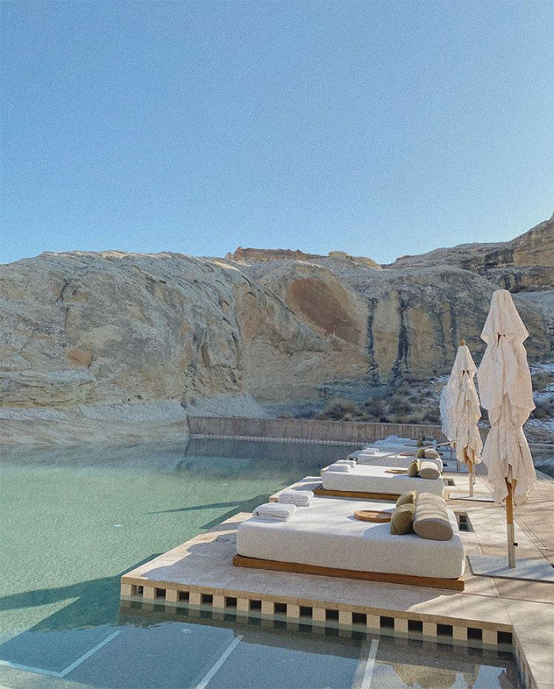 Weekday Wanderlust | Places: The Amangiri, Canyon Point, Utah