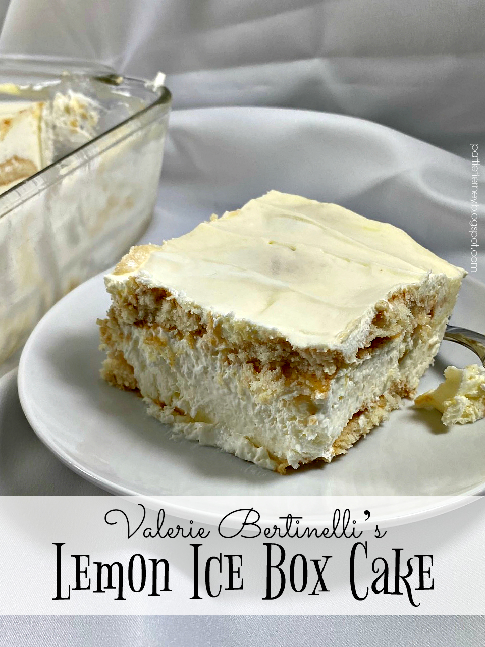 OllaPodrida Valerie Bertinelli’s Lemon Ice Box Cake