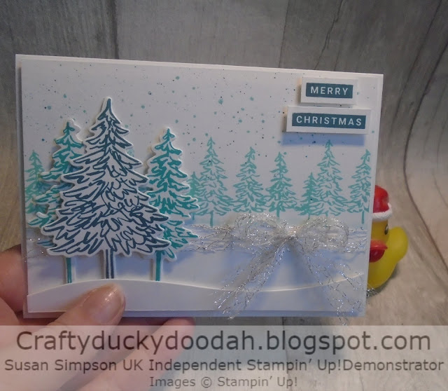 Craftyduckydoodah, In The Pines, Stampin' Up, Christmas 2020,