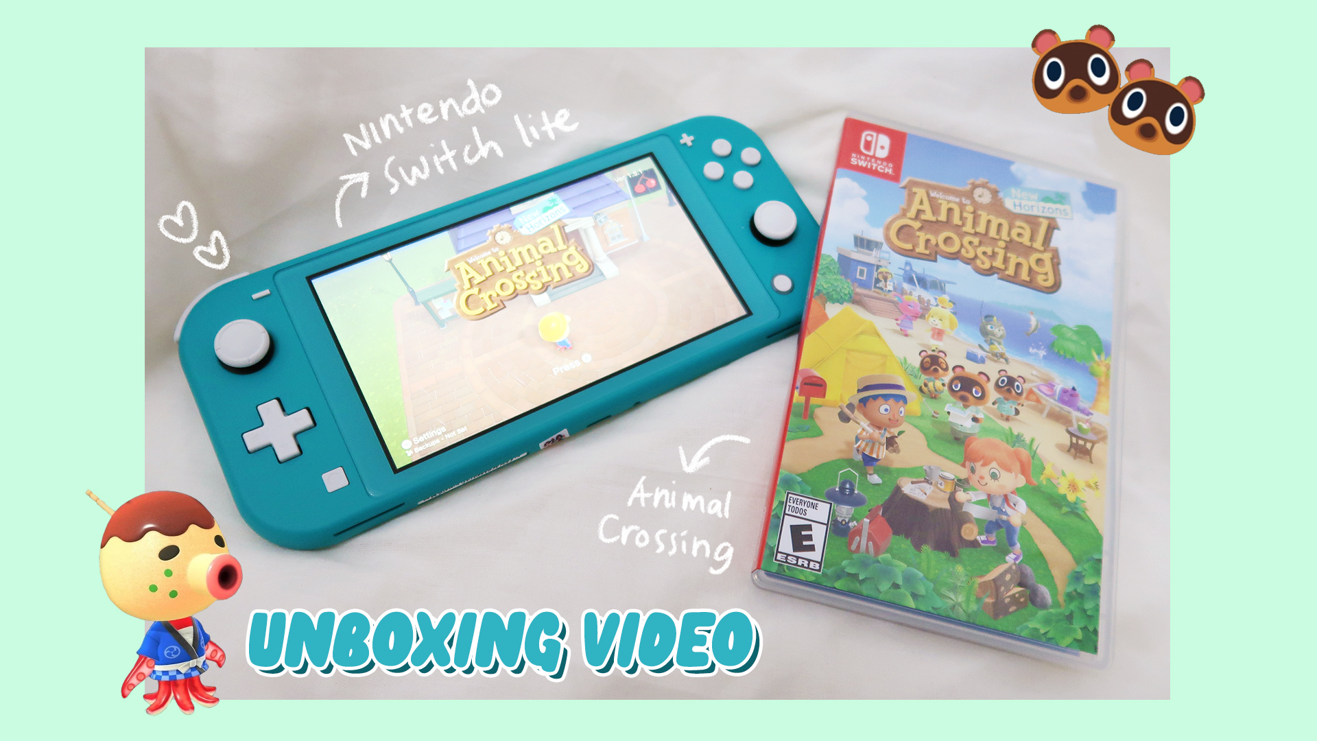 animal crossing switch video