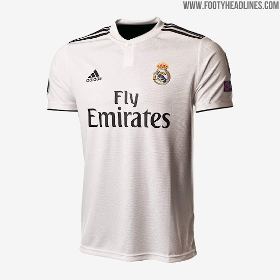 real madrid champion league jersey