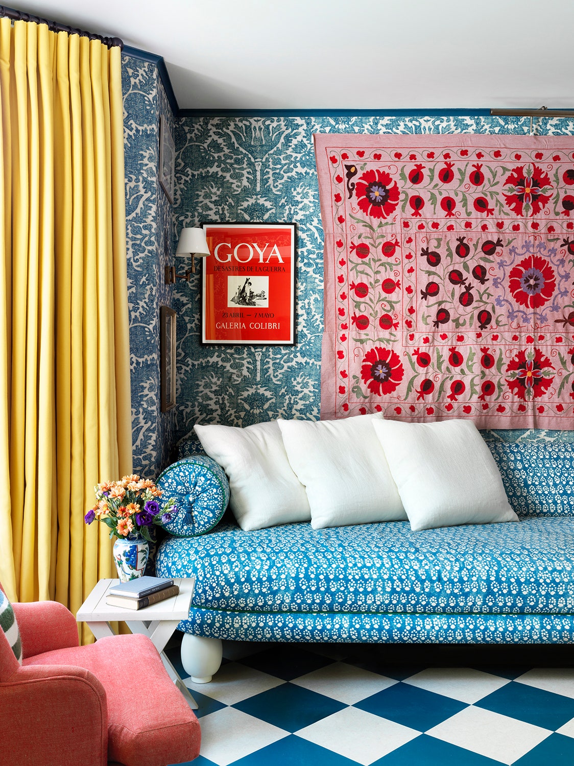 Décor Inspiration: A Charmingly Colourful Townhouse in Notting Hill