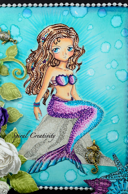 Free Mermaids Spiral creativity under the sea-mermaid