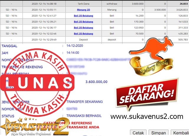 VENUSTOTO2 BANDAR TOGEL TERPERCAYA DENGAN DISKON TERBESAR Daftar