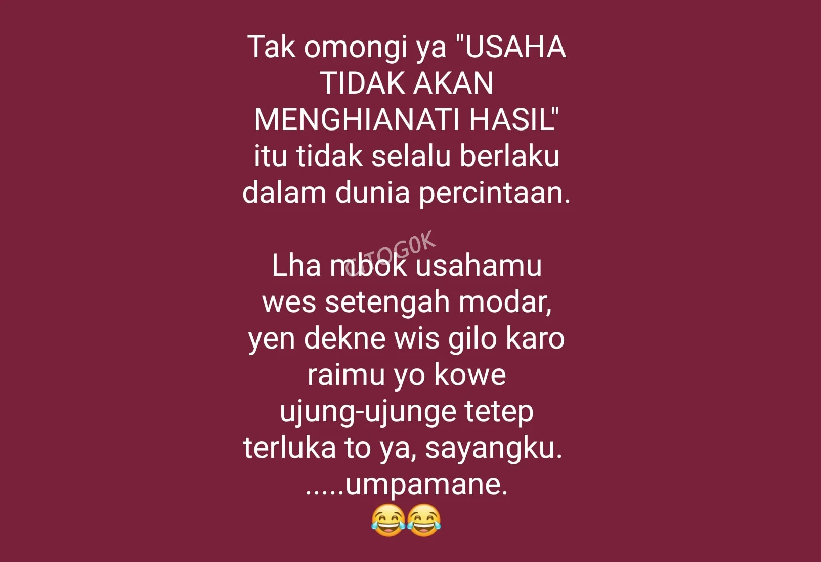 Kata kata jawa sindiran