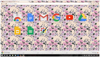 Always Flowers Google Chrome theme