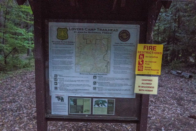 lovers camp trailhead
