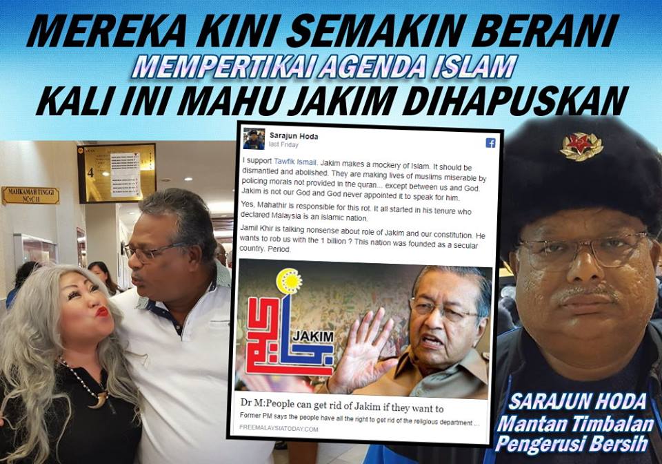 Berani mereka semakin cakap MERAH..: