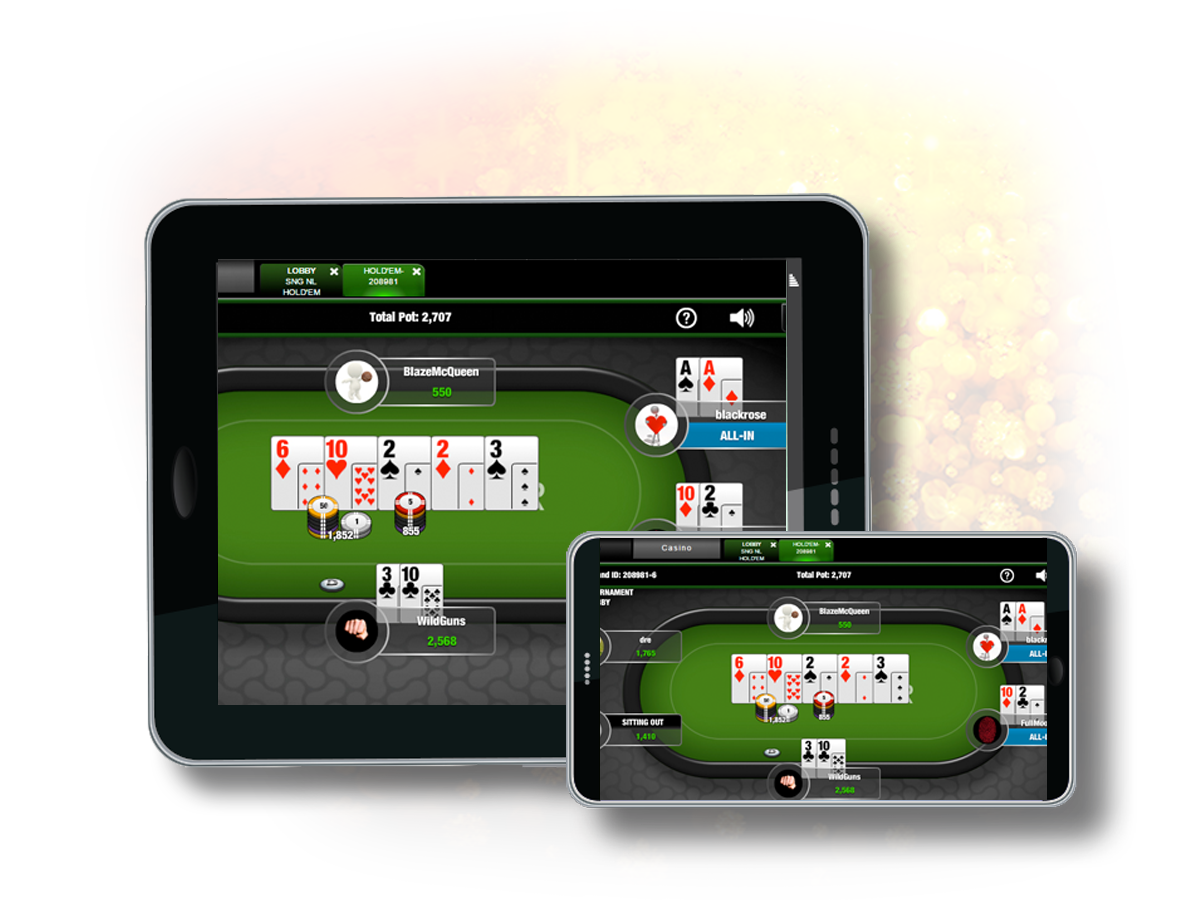 poker stars on mobile