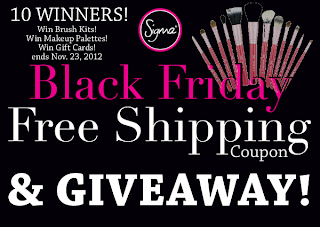 Sigma Beauty 2012 Black Friday Giveaway