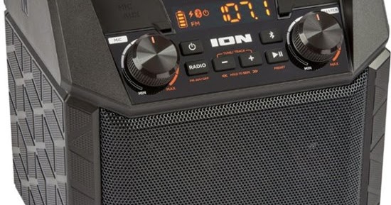 ION Audio SPORTGOXUS Portable Speaker 