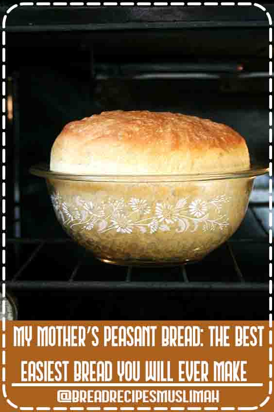 Wonderfully easy peasant bread. #yeast #bread #easy #recipe #noknead Wonderfully easy peasant bread. #yeast #bread #easy #recipe #noknead