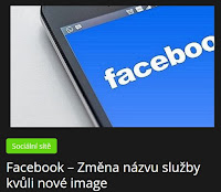 Facebook – Změna názvu služby kvůli nové image - AzaNoviny