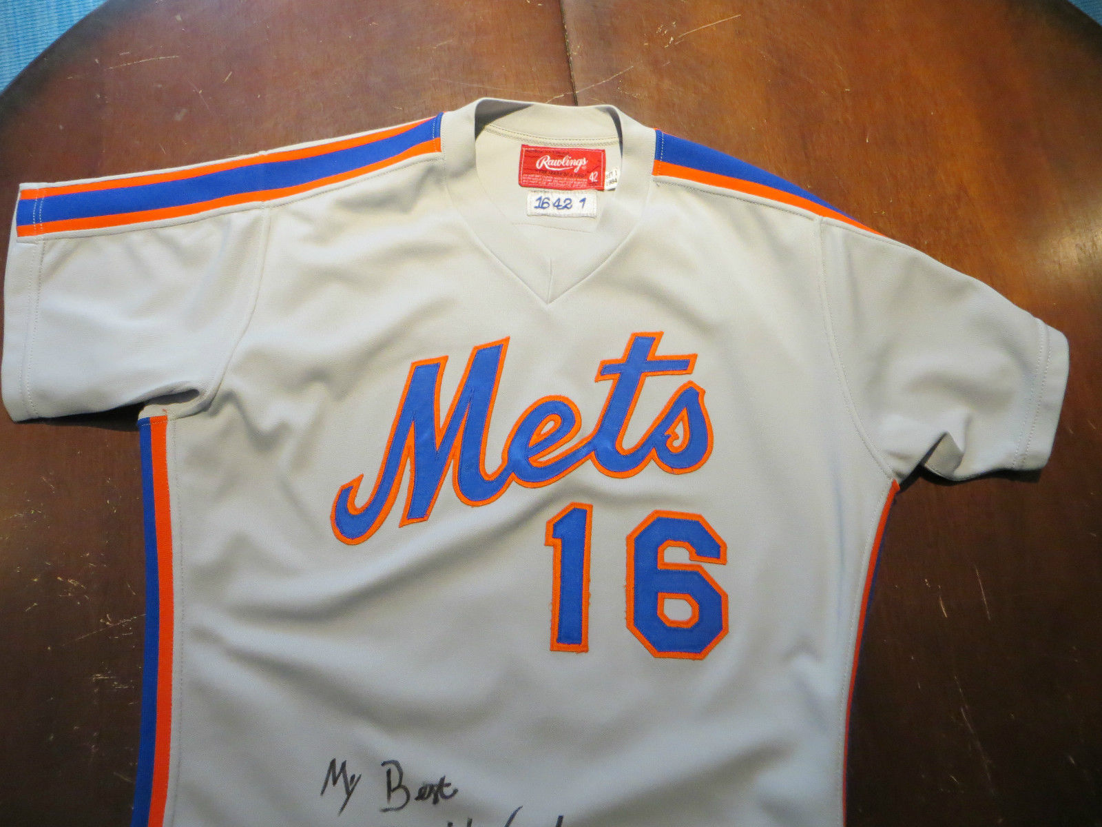  Game Used: 1984 Gooden Jersey