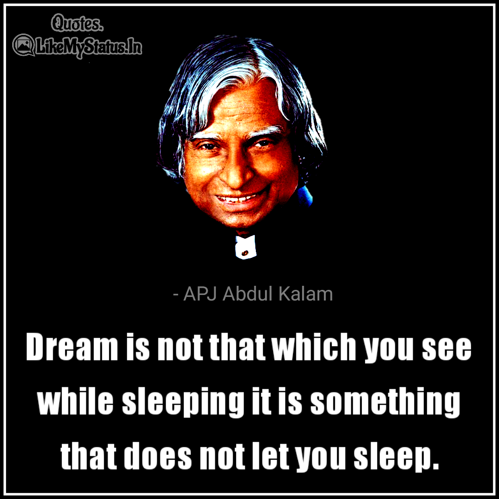 abdul kalam quotes for education