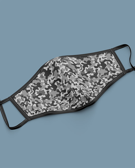 Download Free Filtered Face Mask Mockup Psd Template PSD Mockup Template