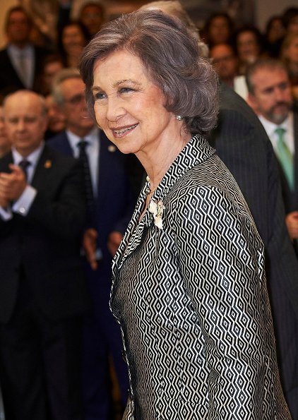 Former King Juan Carlos and former Queen Sofia of Spain