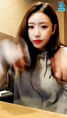 러블리즈 V앱청순 이미주